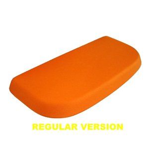 Spandex Fabric Lid Cover toilet TANK HandMade USA - Orange